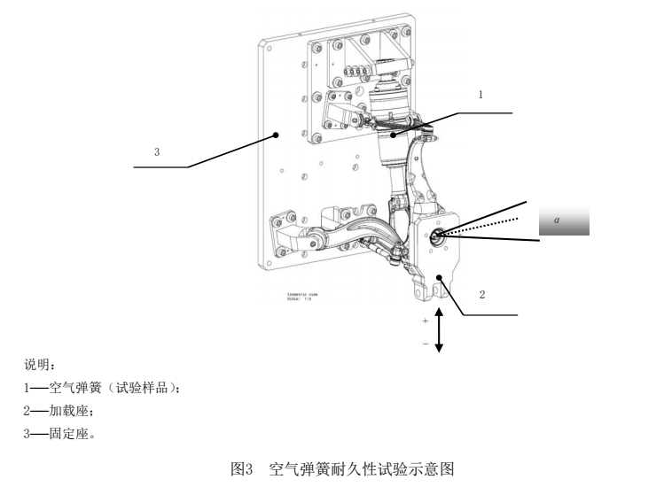 車(chē)用車(chē)空氣彈簧氣密性試驗(yàn)與耐久試驗(yàn)方法